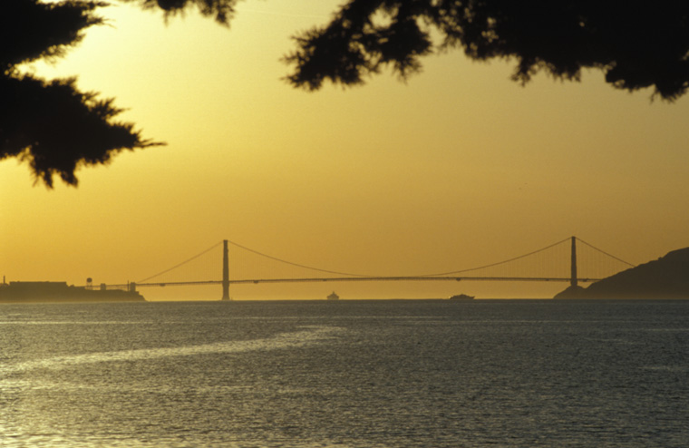 The Golden Gate from the Berkeley Marina