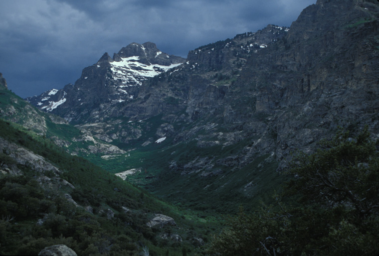 Lamoille Canyon in an Afternoon Storm