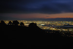 Santa Clara Valley Lights from the Diablo Range