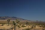 Moon over the Virgin Mtns